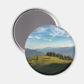 Gebirge | Spitzingsee, Schweizer Alpen Magnet (Vorderseite/Rückseite)