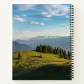 Gebirge | Spitzingsee, Schweizer Alpen Notizblock (Rückseite)