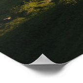 Gebirge | Spitzingsee, Schweizer Alpen Poster (Ecke)