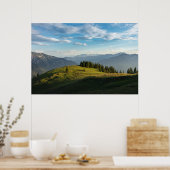 Gebirge | Spitzingsee, Schweizer Alpen Poster (Küche)