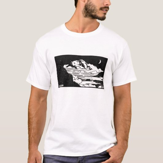 Gebirge T-Shirt (Vorderseite)