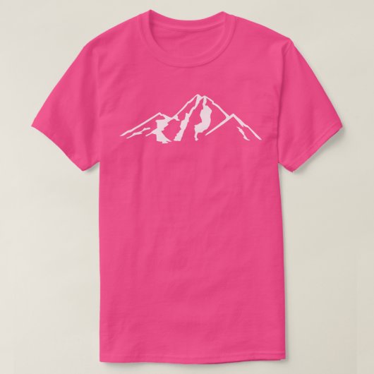 Gebirge T-Shirt (Design vorne)