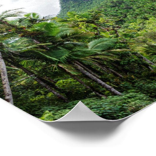 Gebirge und Berge Poster (Ecke)