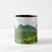 Gebirge und Berge Zweifarbige Tasse (Mittel)
