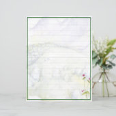Gebirge und Blume (Stehend Vorderseite)