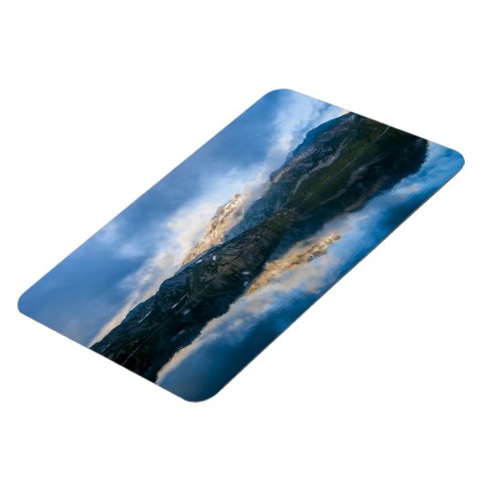 Gebirge und Landschaftliches Foto Magnet (Linke Seite)