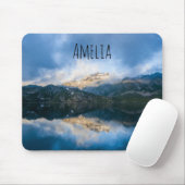 Gebirge und Landschaftliches Foto Mousepad (Mit Mouse)