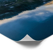 Gebirge und Landschaftliches Foto Poster (Ecke)