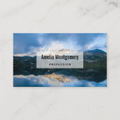 Gebirge und Landschaftliches Foto Visitenkarte (Vorderseite)