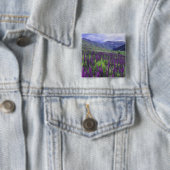 Gebirge und Wildblumen auf Almwiesen, 2 Button (Beispiel)