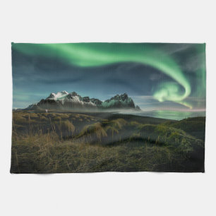 Gebirge Vestrahorn Mountain, Island Geschirrtuch