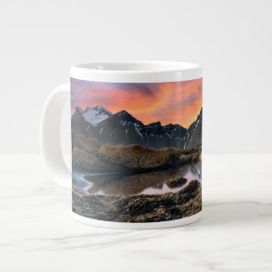 Gebirge   Vesturhorn Mountain Island Jumbo-Tasse
