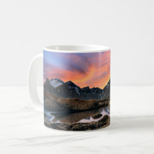 Gebirge Vesturhorn Mountain Island Kaffeetasse