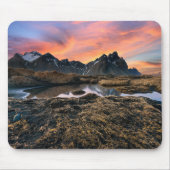 Gebirge | Vesturhorn Mountain Island Mousepad (Vorne)