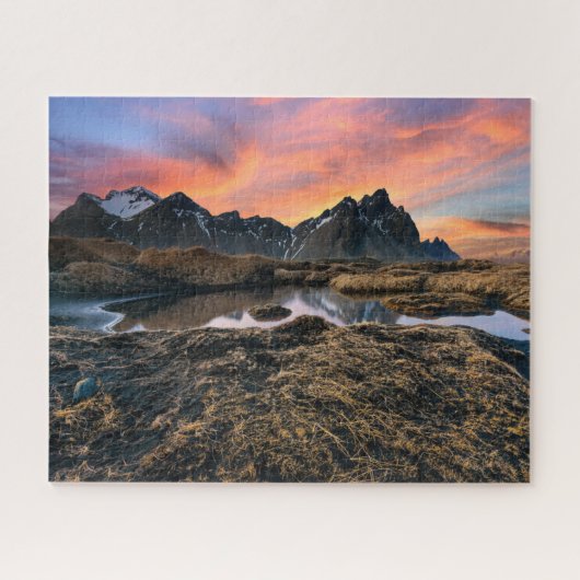 Gebirge | Vesturhorn Mountain Island Puzzle (Horizontal)