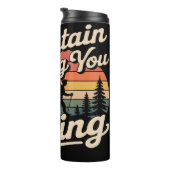 Gebirge: Wandern Abenteuer Gewässer Thermosbecher (Nach rechts gedreht)