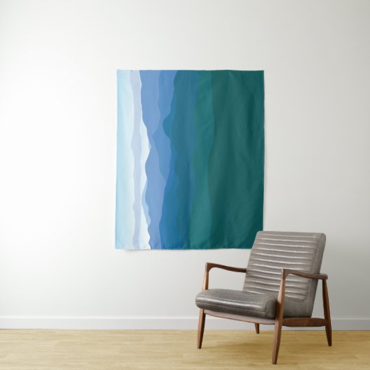 Gebirge Wandteppich (Beispiel)