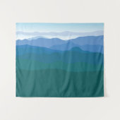 Gebirge Wandteppich (Vorderseite (Horizontal))