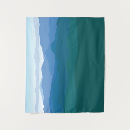 Gebirge Wandteppich (Vorderseite)