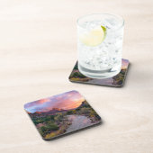 Gebirge | Watchman Zion Nathional Park Utah Getränkeuntersetzer (Rechte Seite)