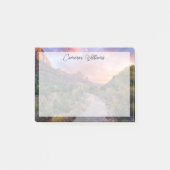 Gebirge | Watchman Zion Nathional Park Utah Post-it Klebezettel (Vorderseite)