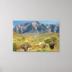 Gebirge, Worcester-Naturschutzgebiet Leinwanddruck