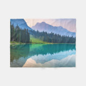 Gebirge | Yoho National Park, British Columbia Fleecedecke (Vorderseite (Horizontal))