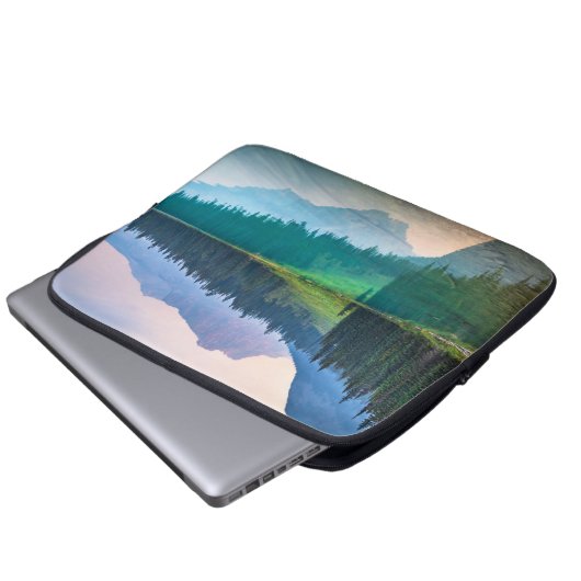 Gebirge | Yoho National Park, British Columbia Laptopschutzhülle (Vorne Knopf)