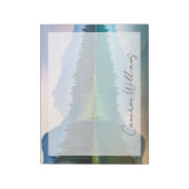 Gebirge | Yoho National Park, British Columbia Notizblock (Rotiert)