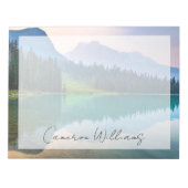 Gebirge | Yoho National Park, British Columbia Notizblock (Vorderseite)