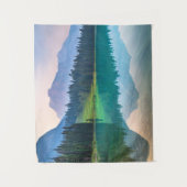 Gebirge | Yoho National Park, British Columbia Wandteppich (Vorderseite)