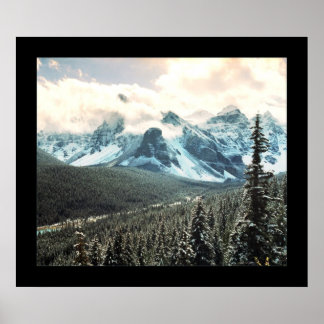 Gebirgig (geerntet) poster