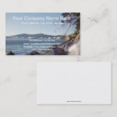 Gebirgs-und Wasserfall-berufliche Geschäfts-Karte Visitenkarte (Vorne/Hinten)
