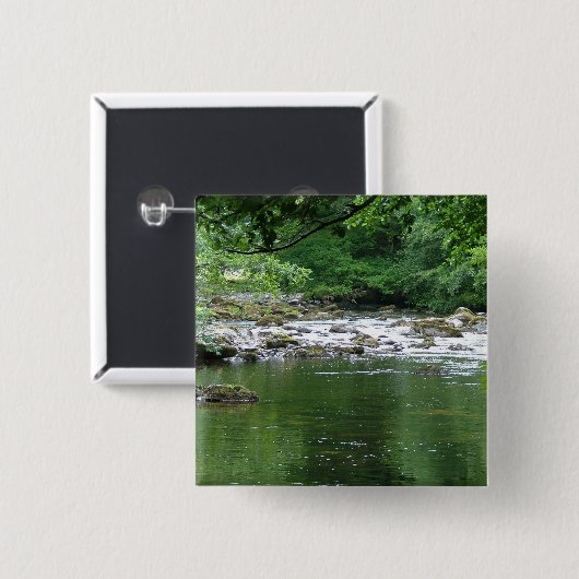 Gebirgsbach Button (Vorne & Hinten)