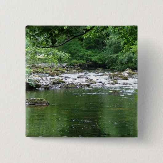 Gebirgsbach Button (Vorderseite)