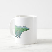 Gebirgsbär Kaffeetasse (Vorderseite Links)