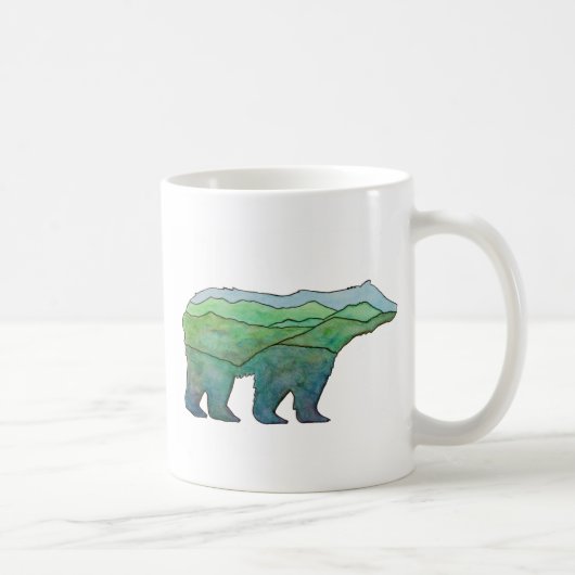 Gebirgsbär Kaffeetasse (Rechts)
