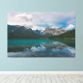Gebirgsblau Leinwanddruck (Insitu (Holzboden))