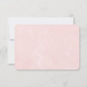 Gebirgsblüte Dankeskarte (Rückseite)