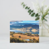 Gebirgsbucht Postkarte (Stehend Vorderseite)