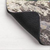 Gebirgsdrossel auf Granit Mousepad (Ecke)