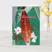 Gebirgsdulcimer-Weihnachtskarte Karte (Gelbe Blume)