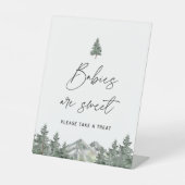 Gebirgsdusche Babys sind süße Leckerei Sockelschild (Vorderseite)