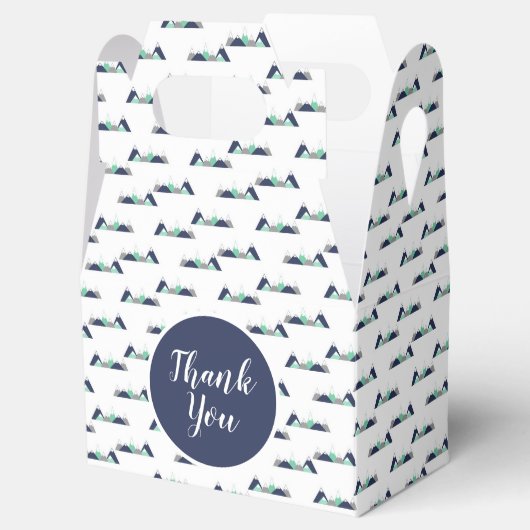 Gebirgsdusche Gefälligkeitsbox Geschenkschachtel (Geöffnet)