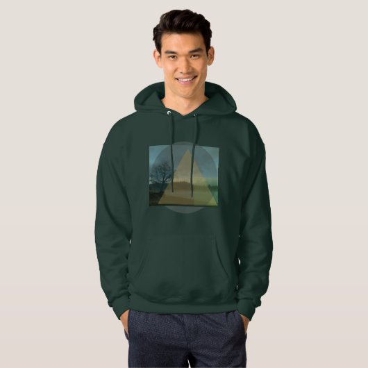 Gebirgsentwurf Hoodie (Vorne ganz)