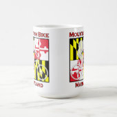 Gebirgsfahrrad-Maryland-Kaffee-Tasse Tasse (Mittel)