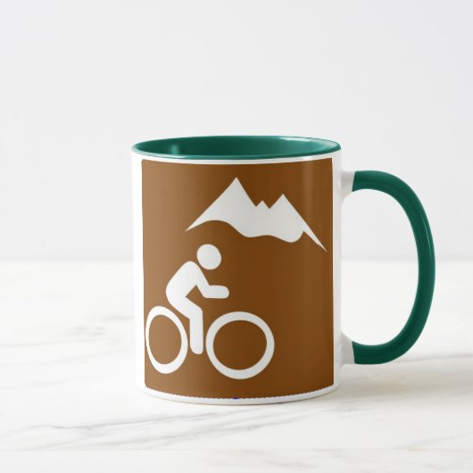 Gebirgsfahrrad-Tasse Tasse (Rechts)