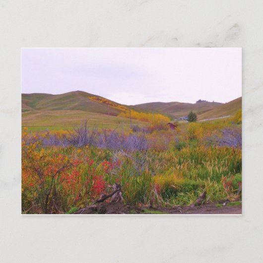 Gebirgsfarben Postkarte (Vorderseite)