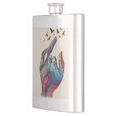 Gebirgsflügel Classic Flachmann (Links)