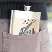 Gebirgsflügel Classic Flachmann (Beispiel)